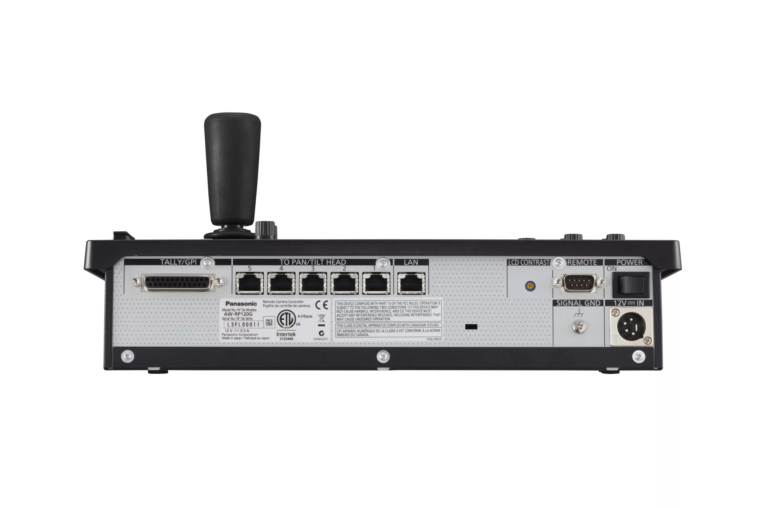 Panasonic AW-RP120 controller PTZ IP per 100 telecamere