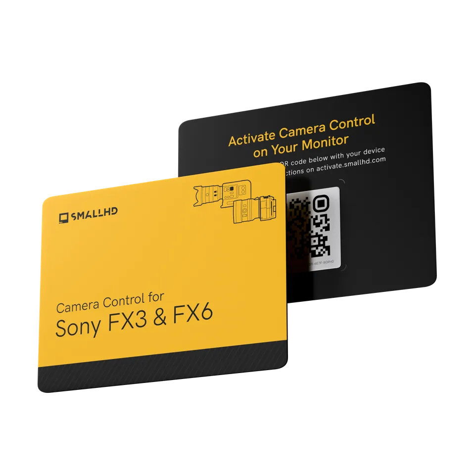 SmallHD Cine 5 Camera Control Kit Sony FX6 licenza cavi