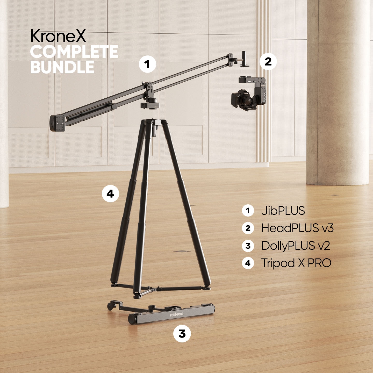 Edelkrone Bundles Krone X jib JibONE v3 Essentials