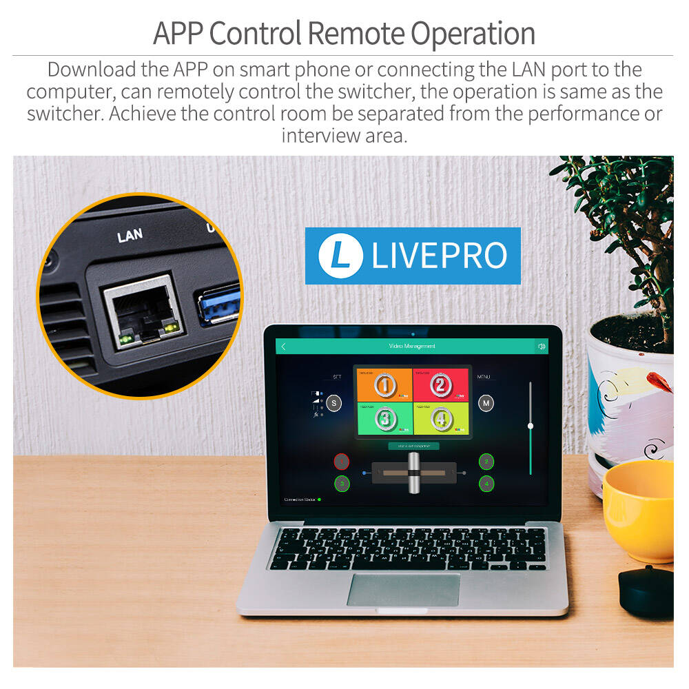 Feelworld LIVEPRO L1 V1 Mixer Video 4xHDMI USB