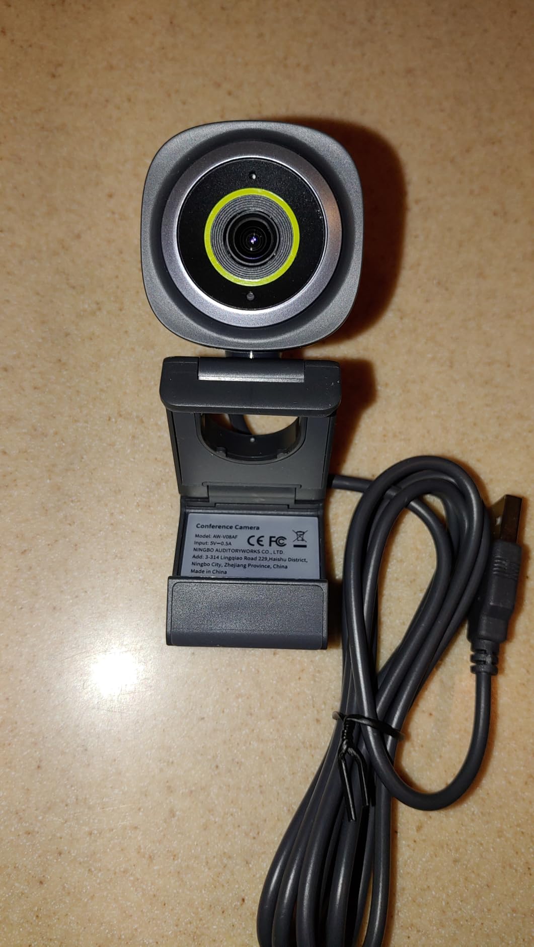 NearStream Webcam V08AF-A webcam 4K con microfono e autofocus