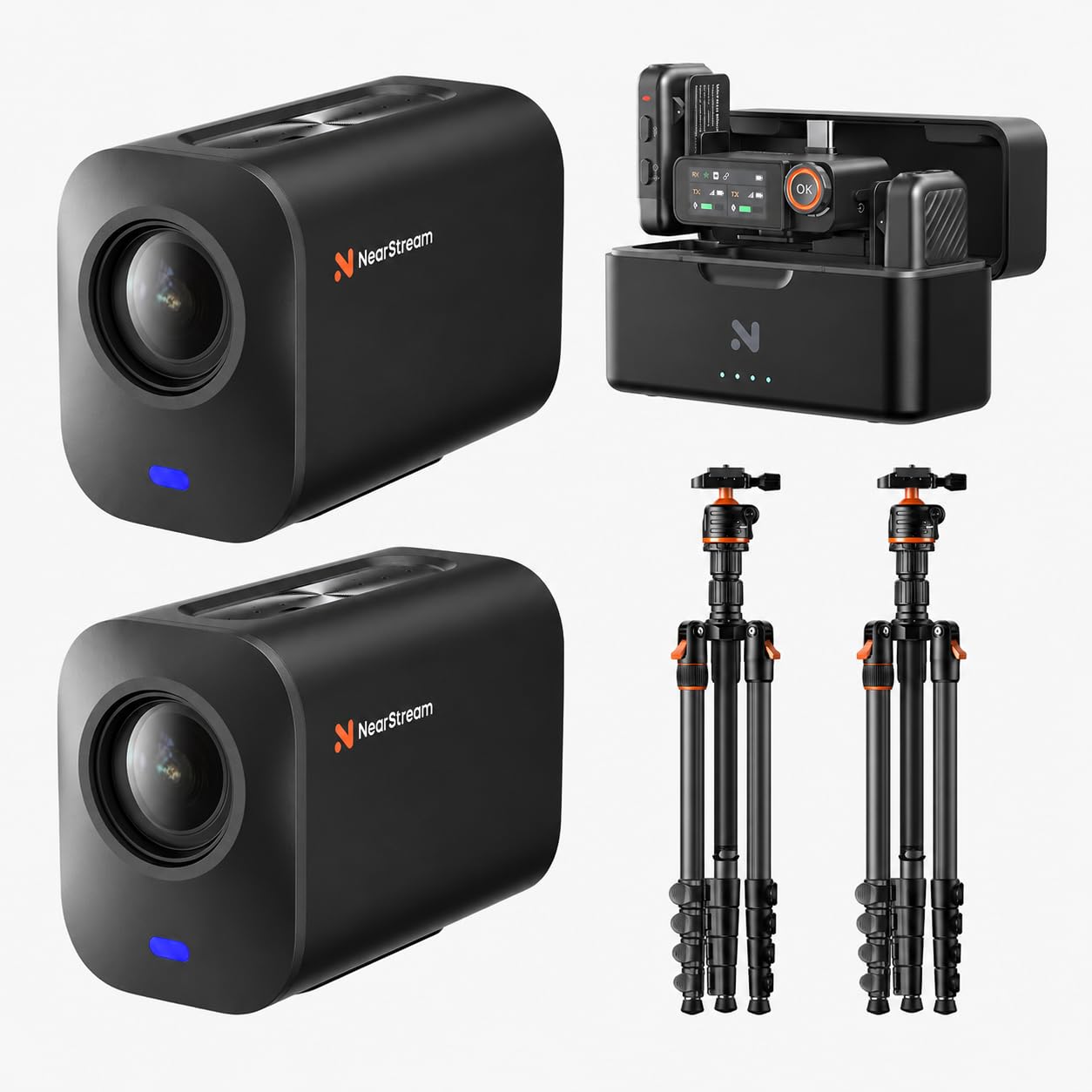 NearStream Camera VM33 kit 2 cam lavalier AWM28T ST30