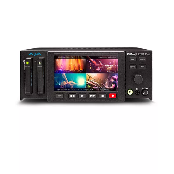 AJA KiPro Ultra Plus registratore 4K ProRes DNx 2 dischi PAK2000