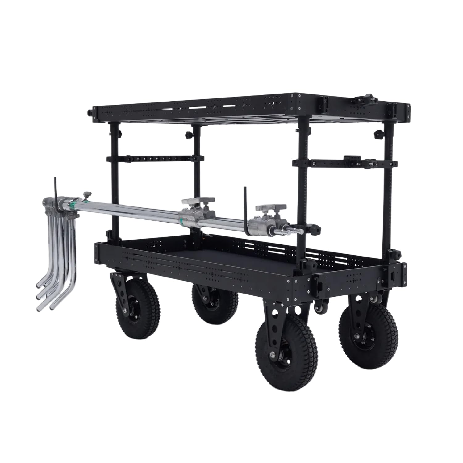 DigitalFoto CART 2 Ganci a L Inox con Super Morsetto