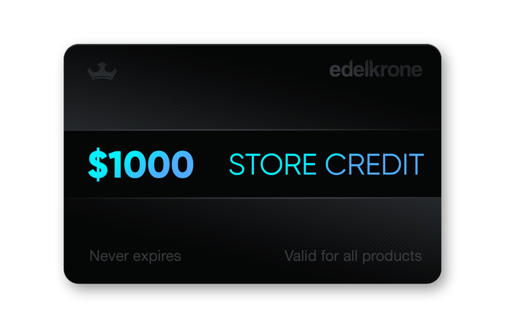 Edelkrone Add-ons Store Credit buono regalo $100 per produzione video