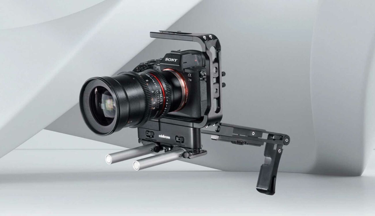 Edelkrone PocketRIG v3 rig pieghevole camera maniglie 15mm
