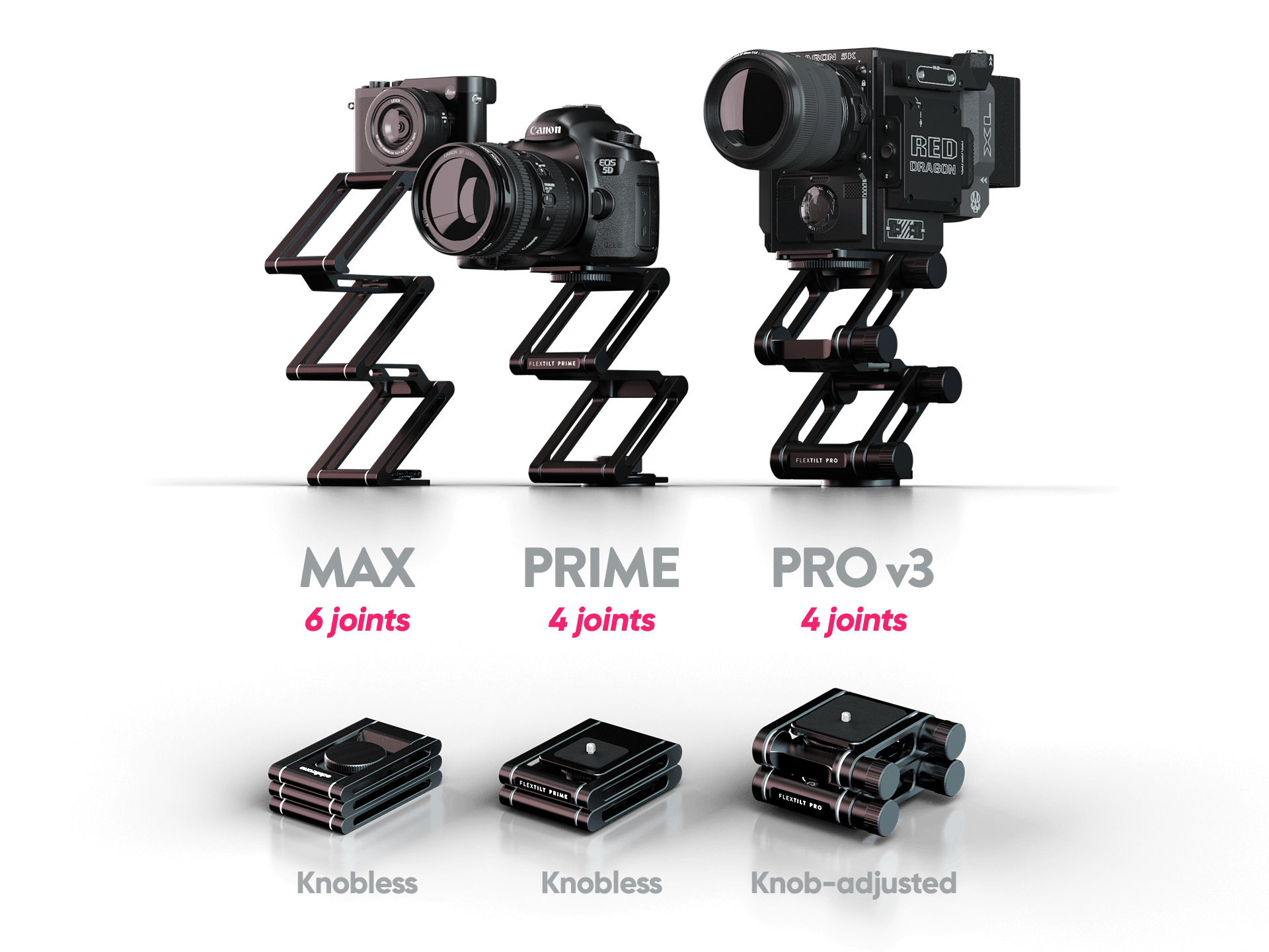 Edelkrone Stands FlexTILT PRO v3 testa treppiede
