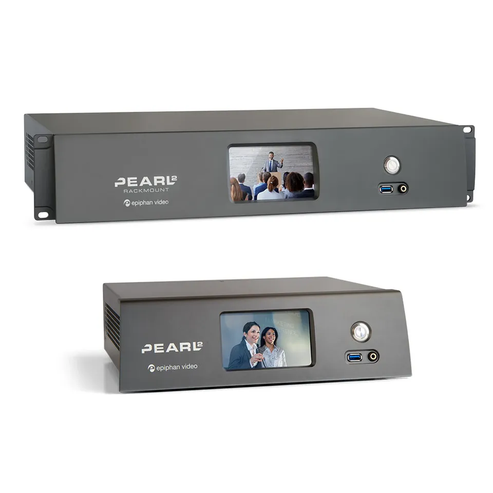 Epiphan Pearl-2 sistema regia video encoder streaming 4K