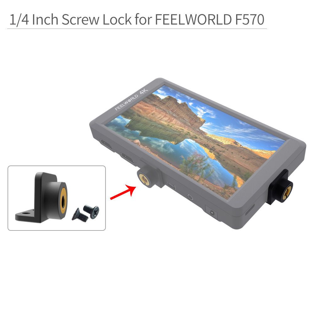 Feelworld Accessories Supporto Vite 1/4 Monitor da Campo