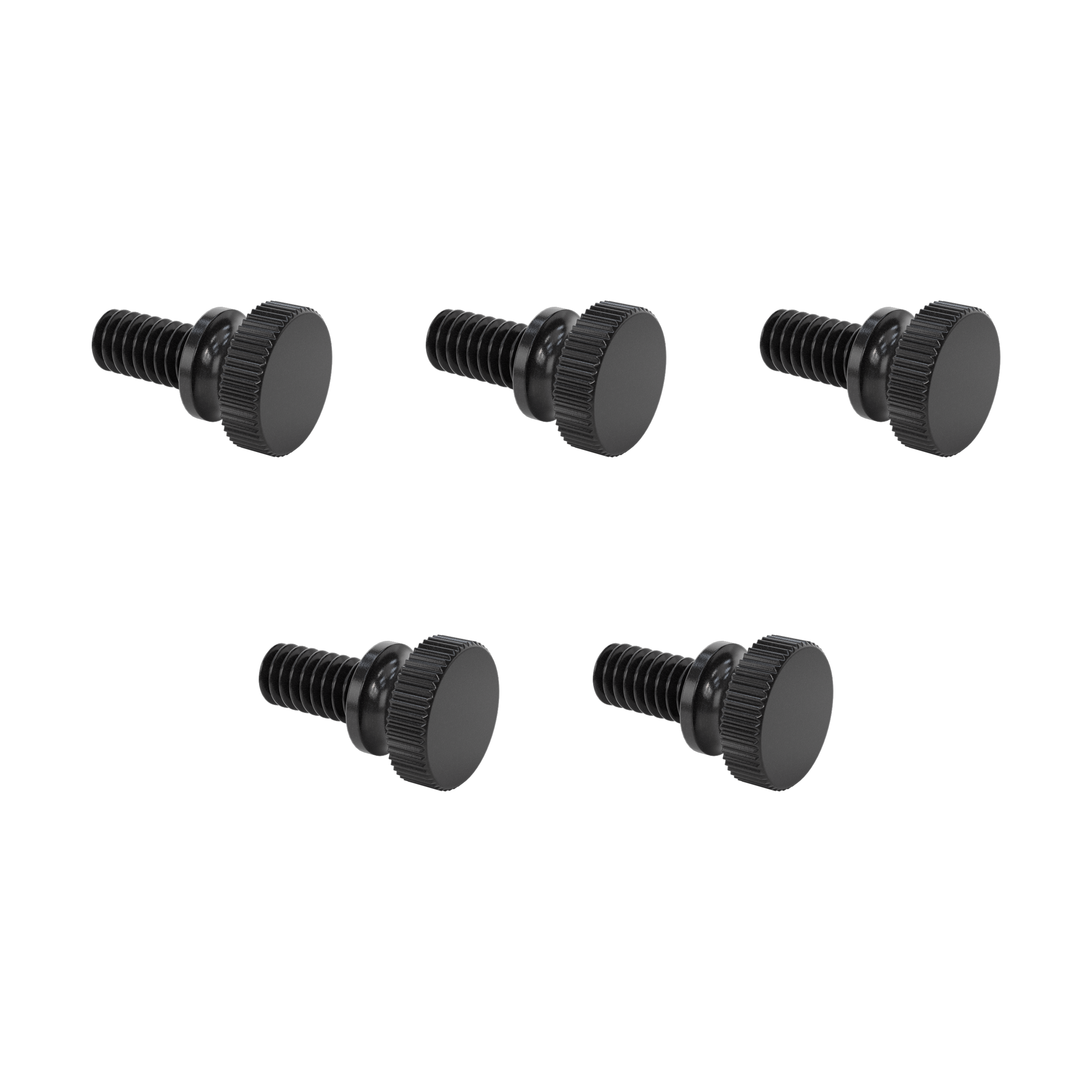 SmallHD 1/4-20x1/2 Viti Nylon Nere 5pz Ricambio