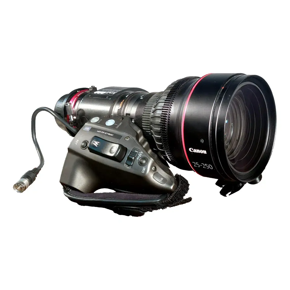 Canon CN10x25 IAS H/P1 Cine Servo obiettivo 25-250mm T2.95 4K