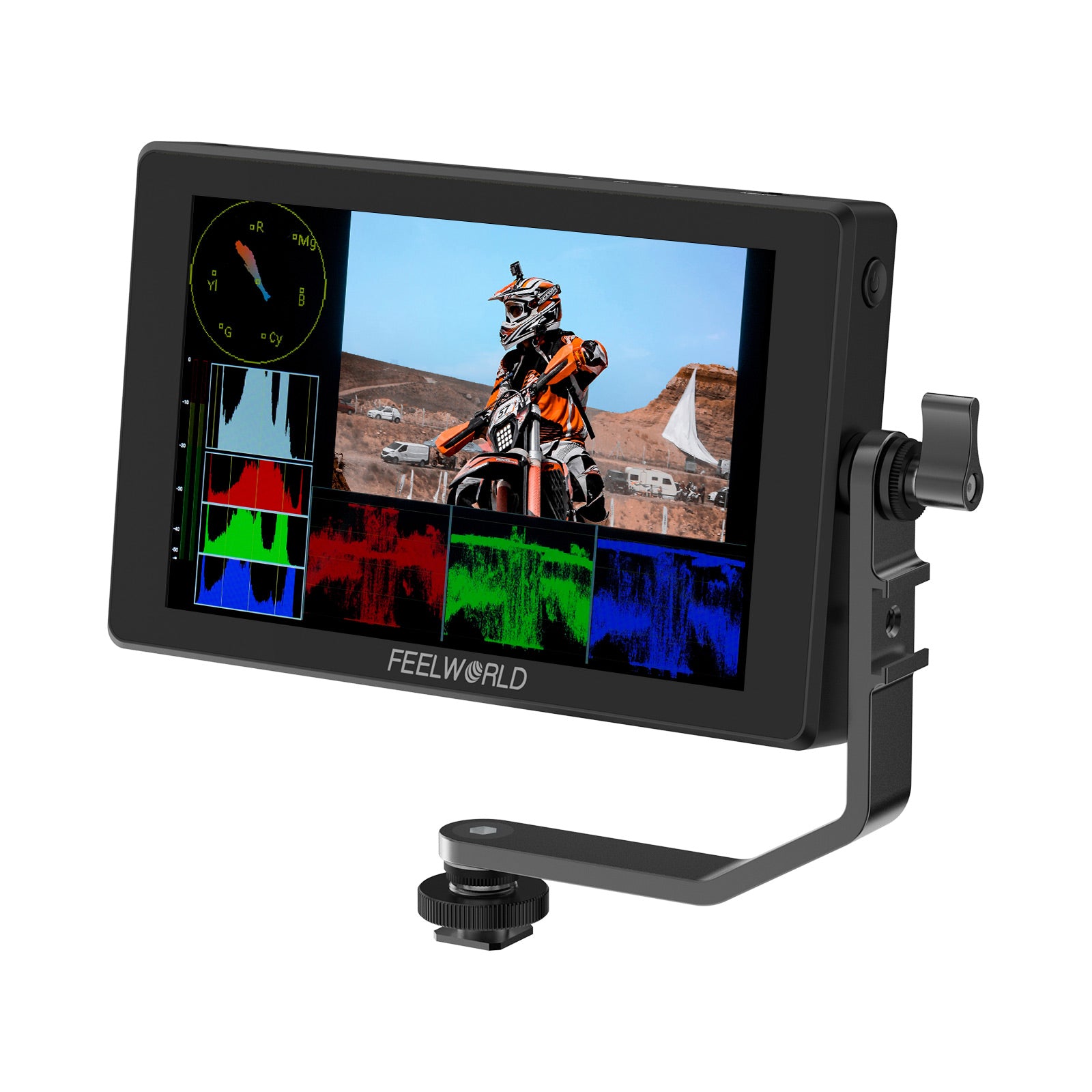Feelworld SH7 monitor camera 7" 2200nit SDI HDMI LUT