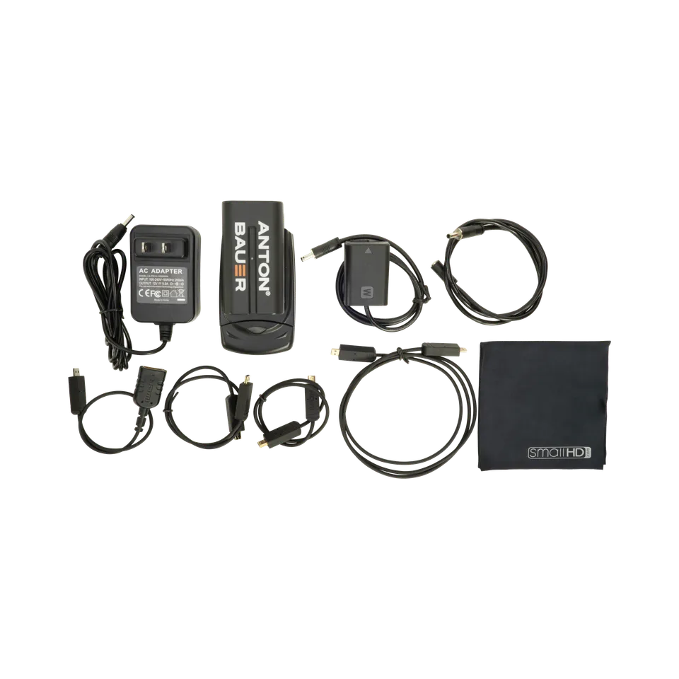 SmallHD FOCUS Sony NPFW50 Pack kit cavi alimentazione