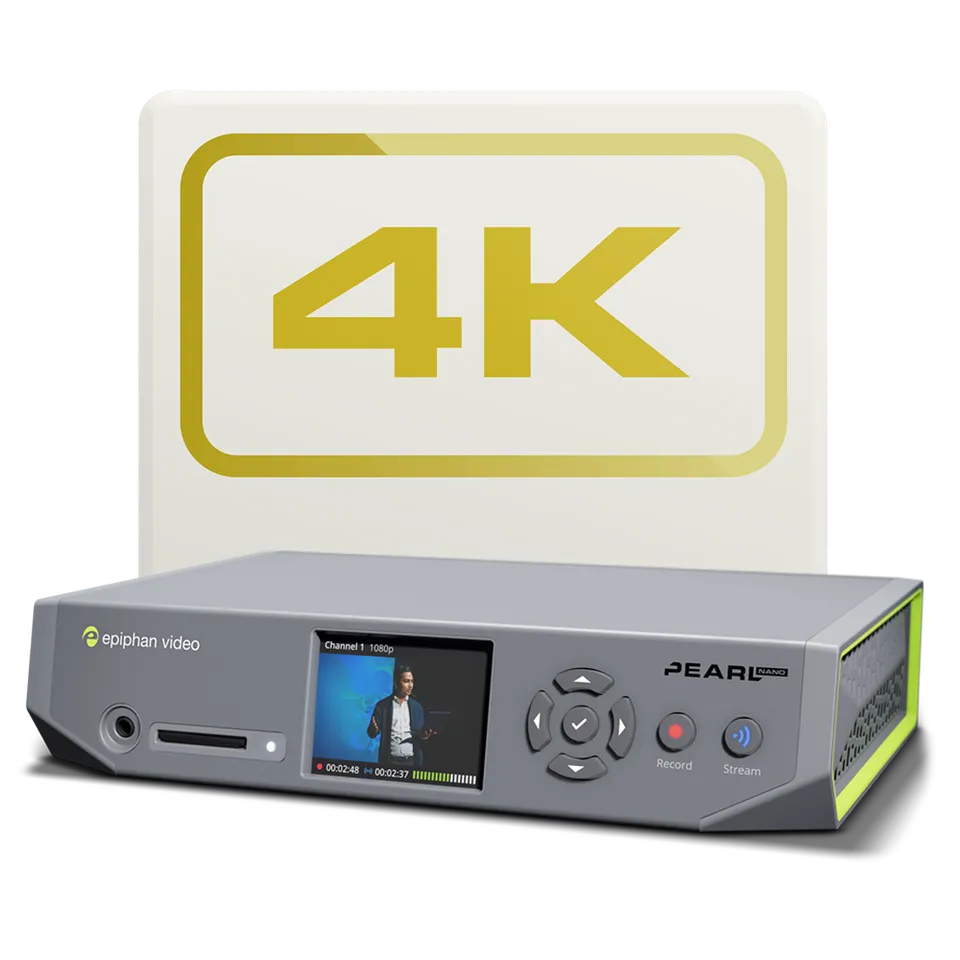 Epiphan Pearl Nano 4K add-on licenza video 4K