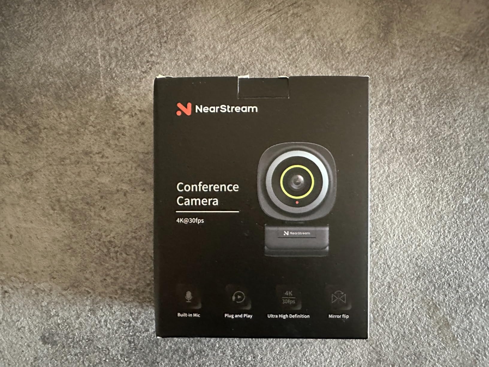 NearStream V08AF Webcam 4K Autofocus con Microfono PC