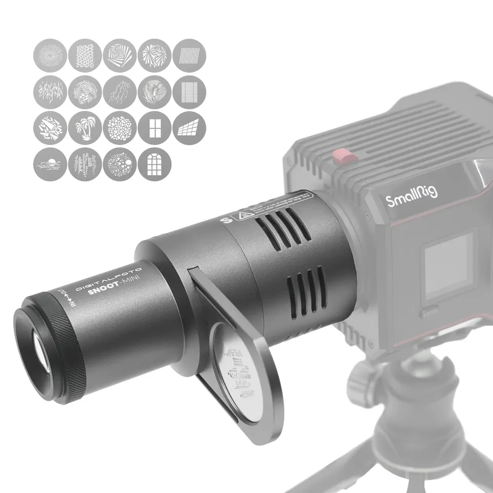 DigitalFoto Light Mini Snoot proiettore gobo per Zhiyun SmallRig