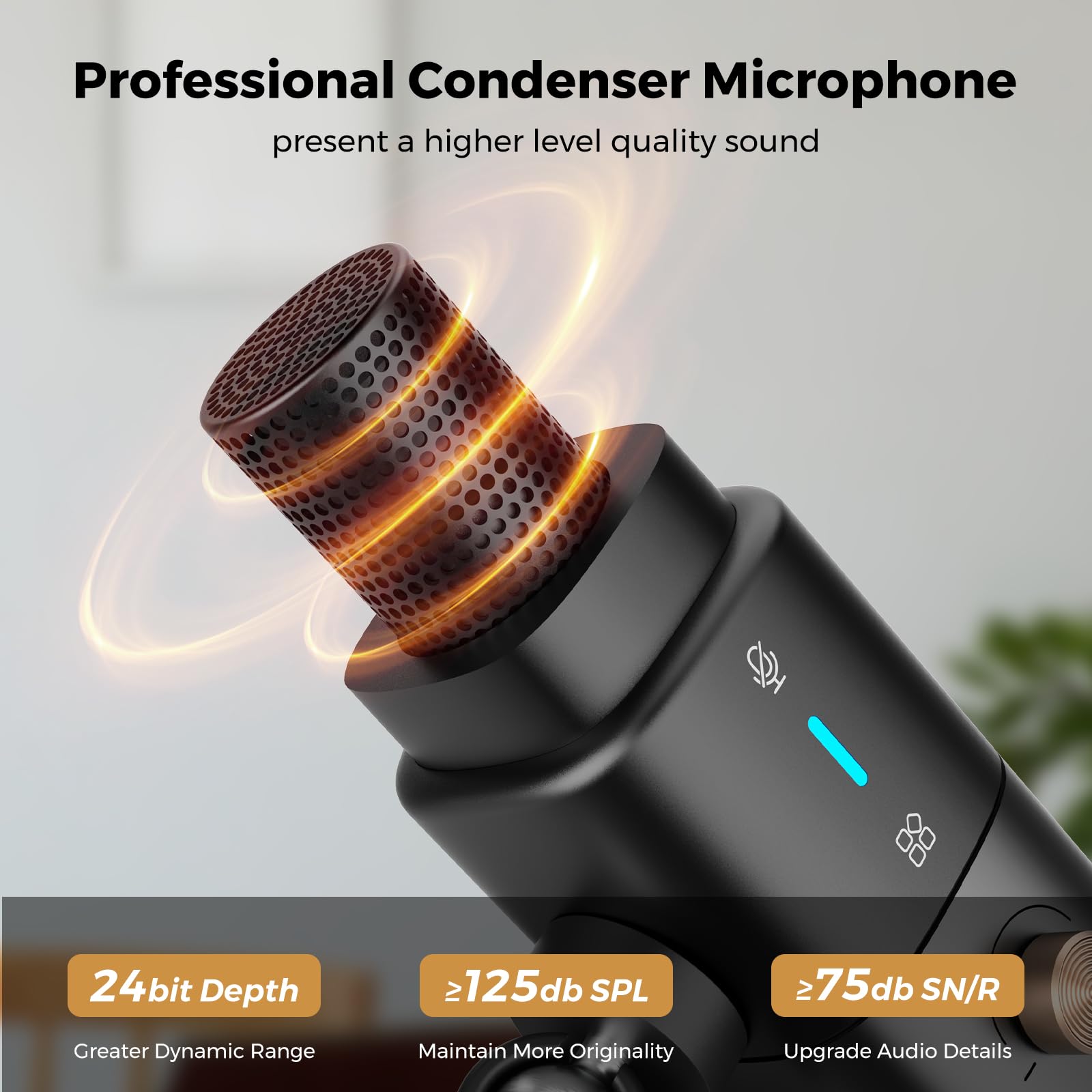 NearStream AM25X microfono USB/XLR con riduzione rumore