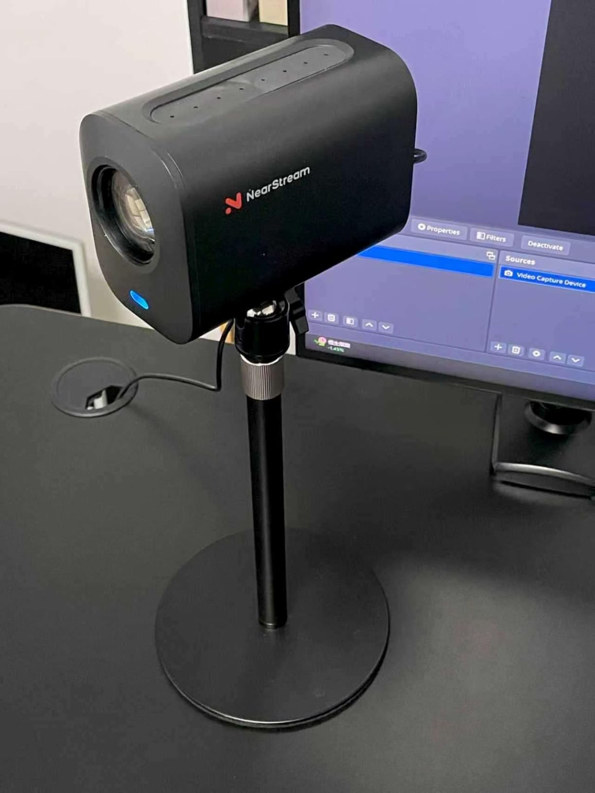NearStream VM20 Telecamera Streaming 4K Zoom Ibrido 40x