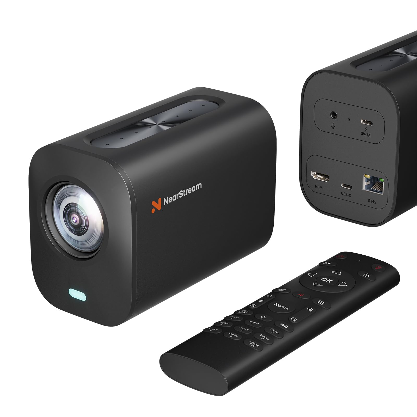 NearStream VM20 Telecamera Streaming 4K Zoom Ibrido 40x