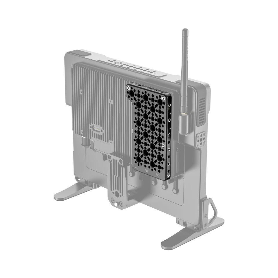 SmallHD Mounting Accessories Rear Plate Ultra 10 piastra alluminio