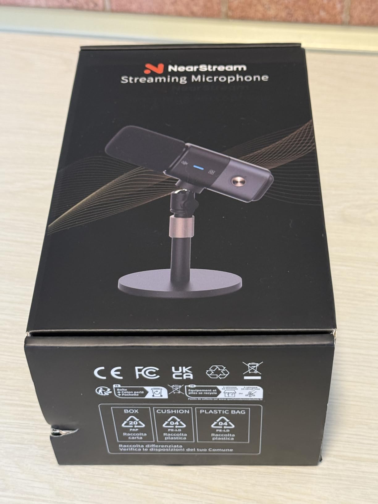 NearStream AM25X Gen3 microfono USB/XLR supercardioide