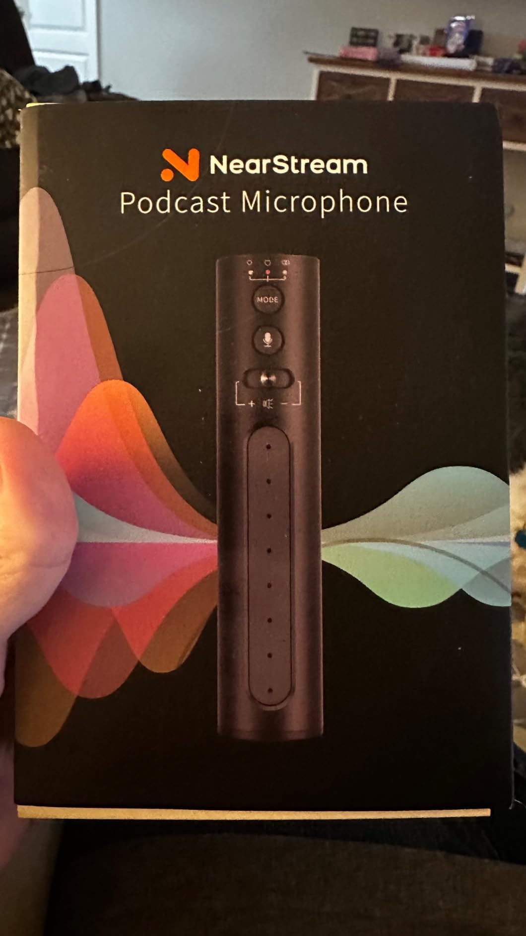 NearStream AM10B microfono USB da tavolo per streaming