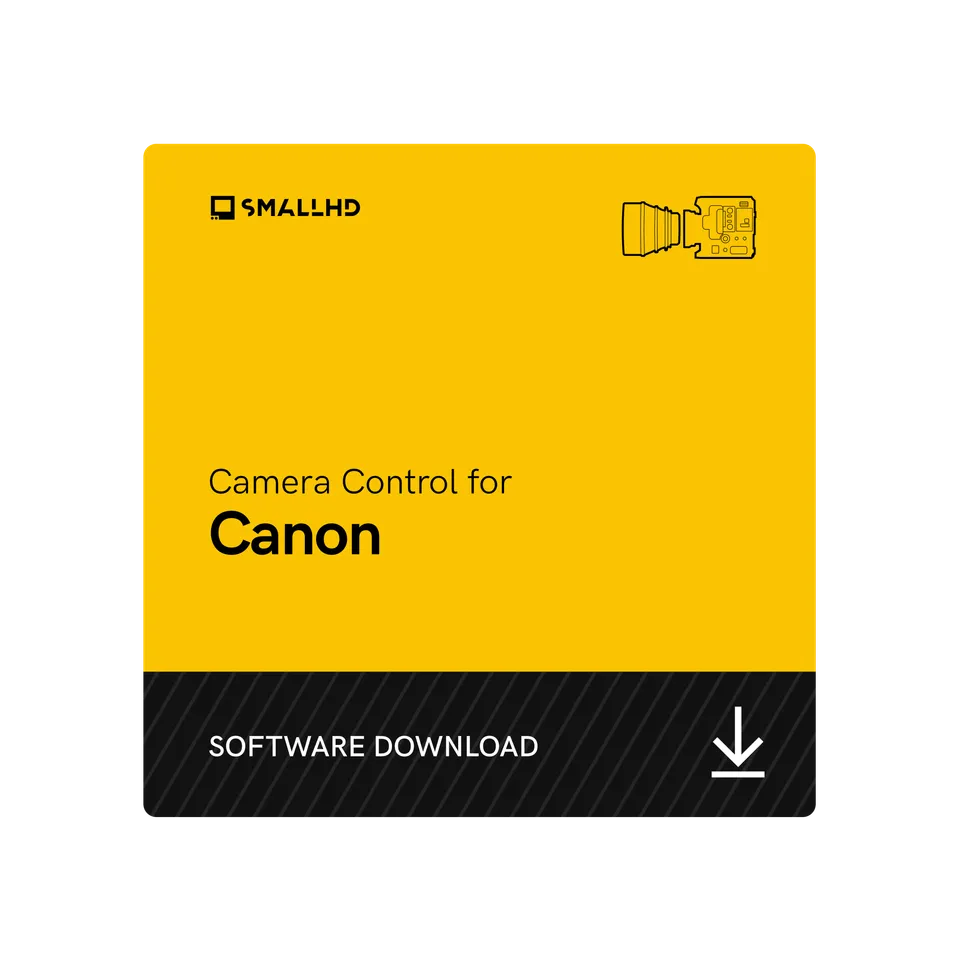 SmallHD Camera Control software Canon Sony RED DSMC2