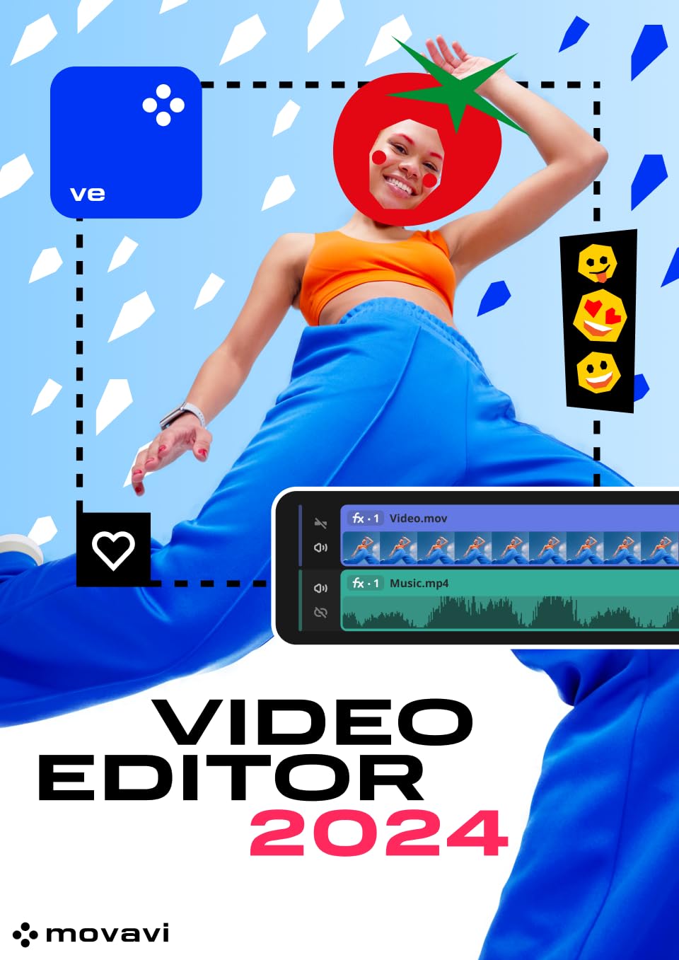 Movavi Video Editor programma montaggio video Mac 1 anno commerciale