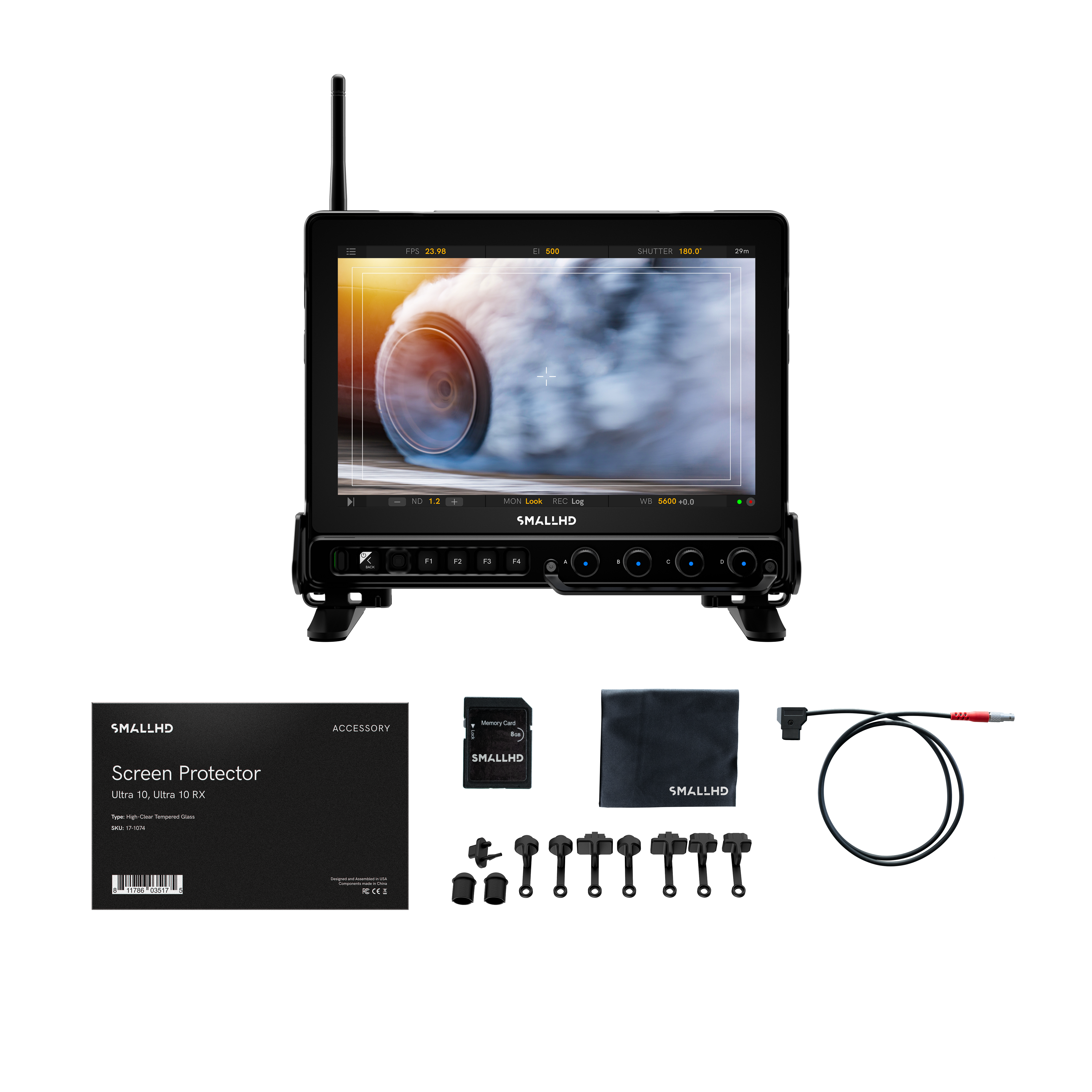 SmallHD Ultra 10 monitor 10" touchscreen 2000 nit SDI