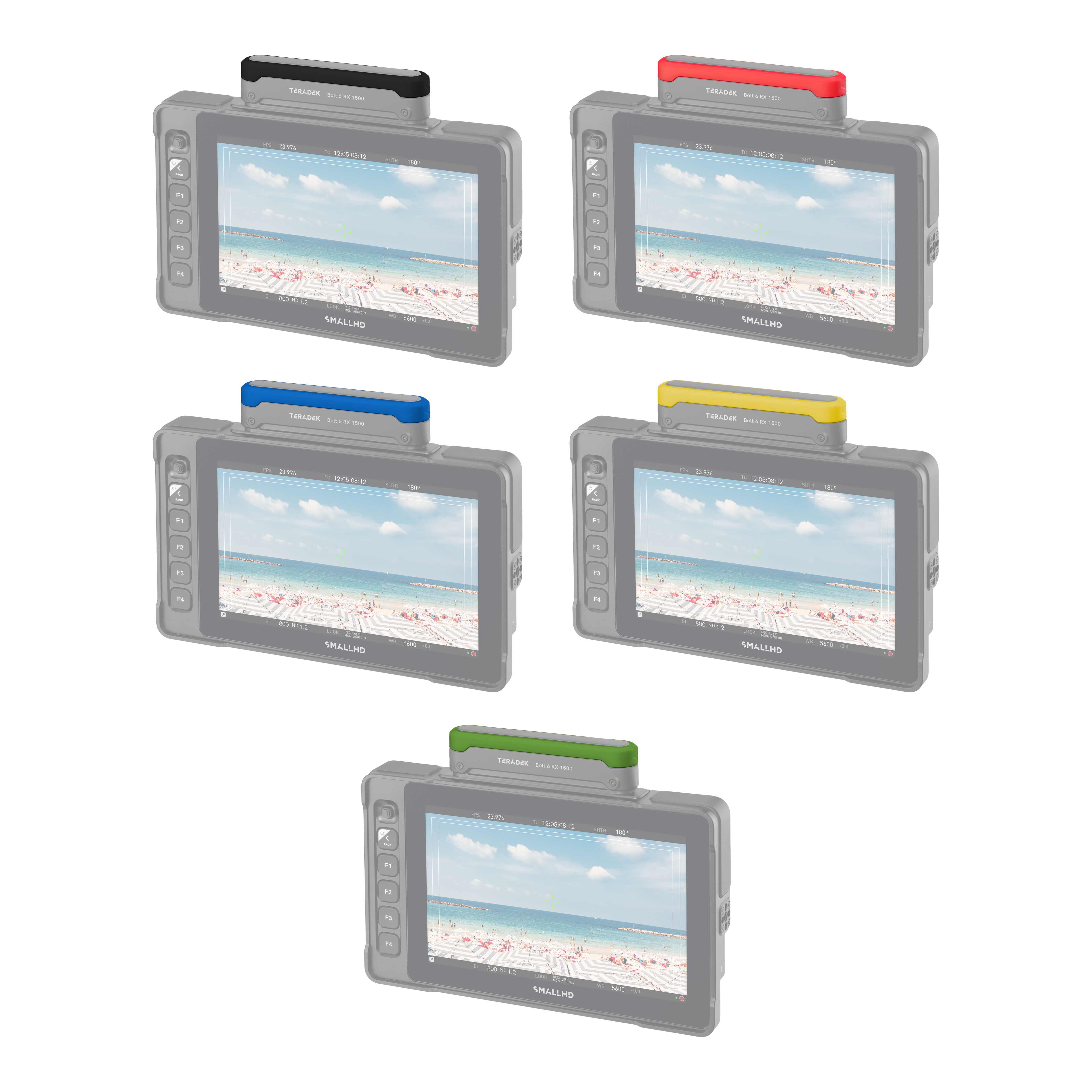 SmallHD Ultra 7 Bolt 6 fasce colore RX Kit 5 pezzi