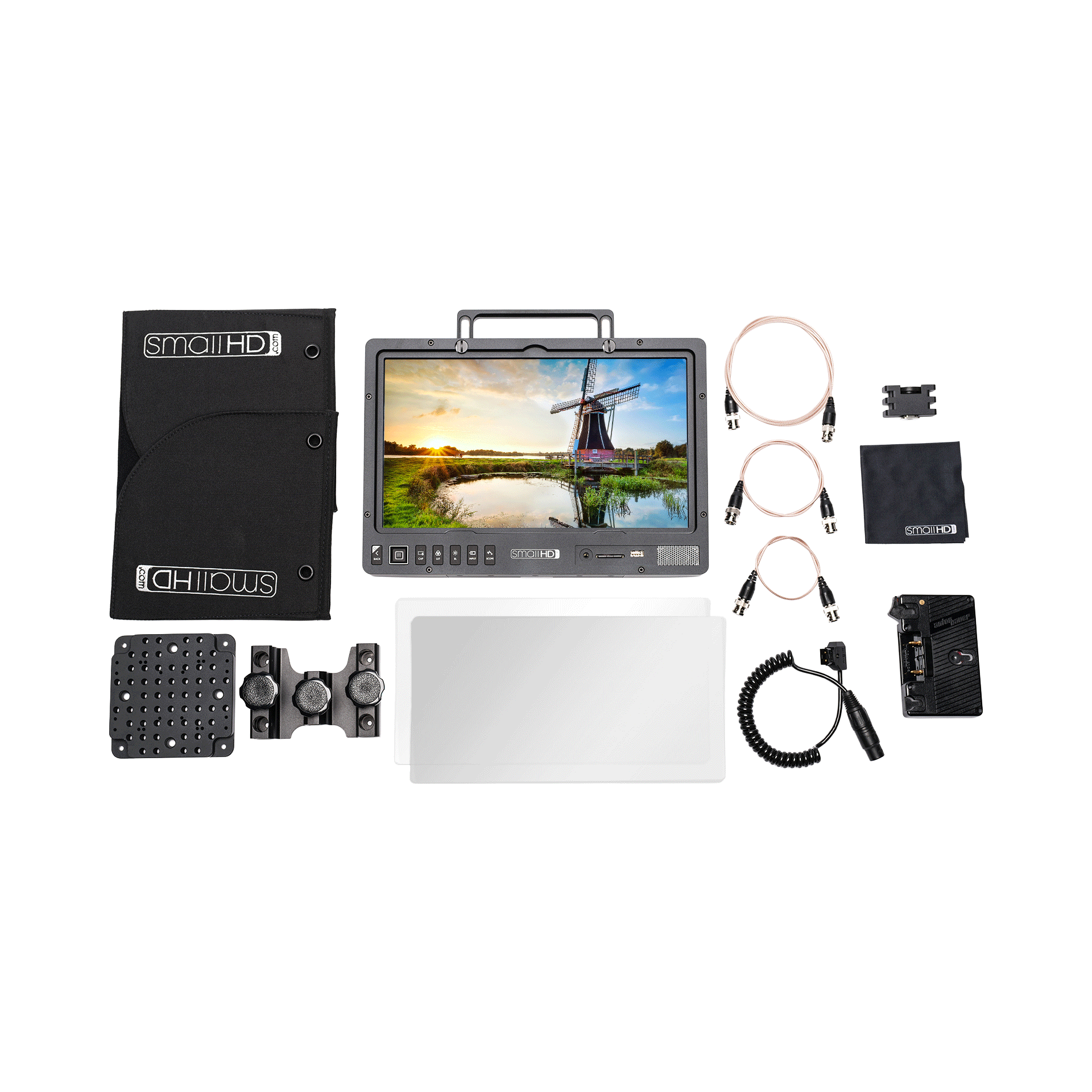 SmallHD 1303 HDR Monitor Produzione 13" Kit Gold Mount