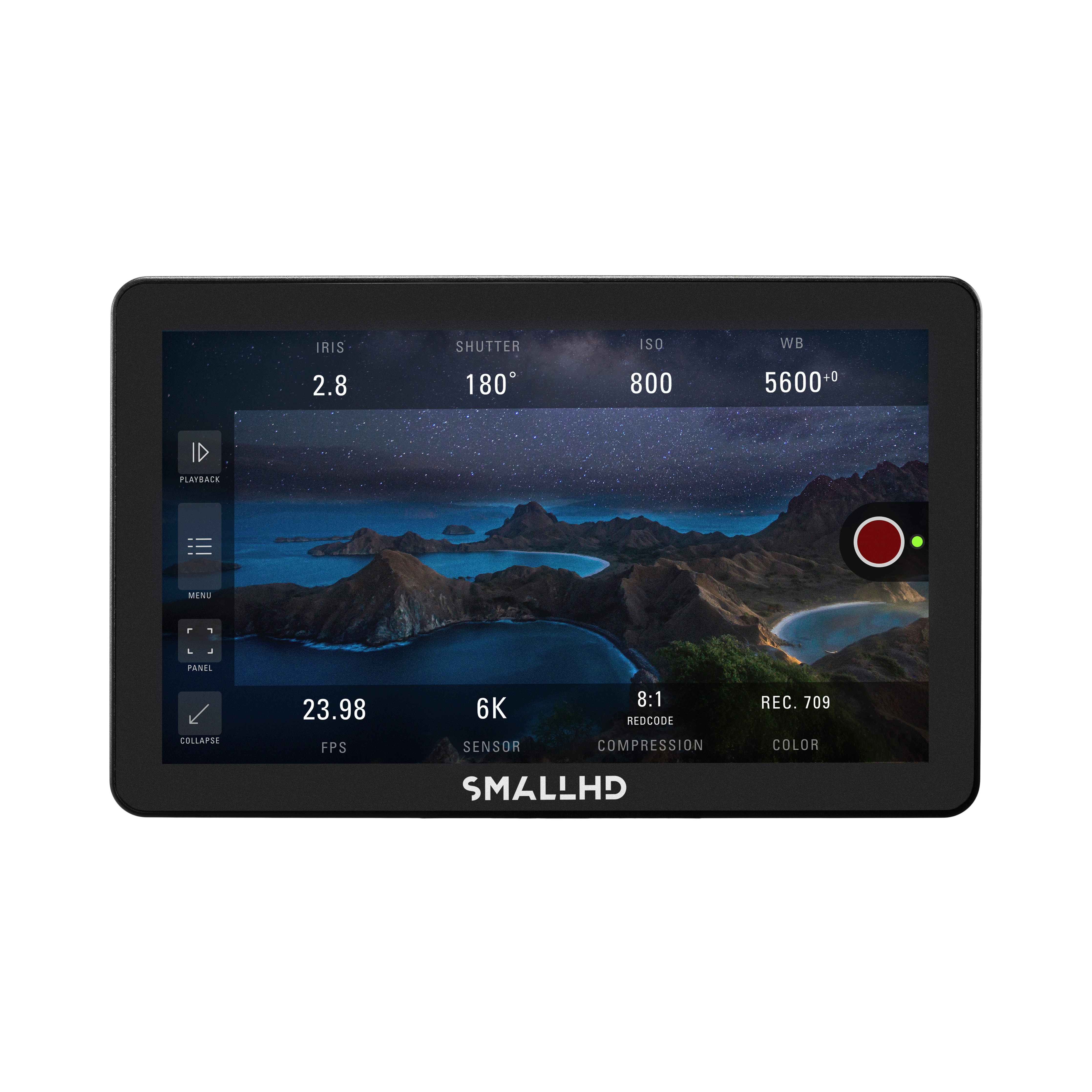 SmallHD Focus Pro OLED Monitor 5.5" per RED KOMODO