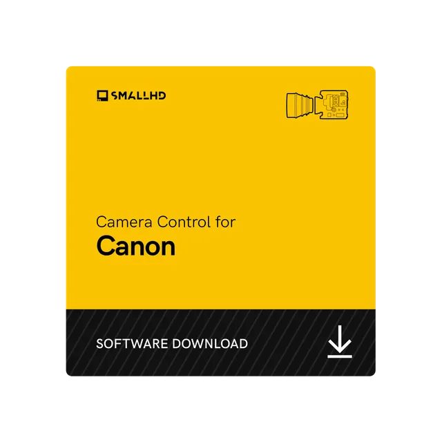 SmallHD Camera Control Canon Licenza Software Monitor