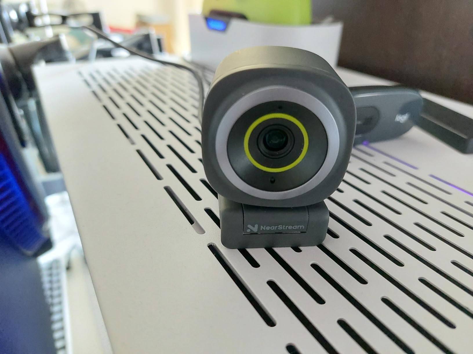 NearStream V08AF Webcam 4K Autofocus con Microfono PC