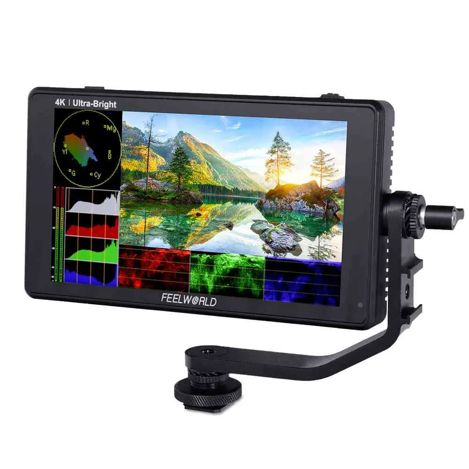 Feelworld LUT6 monitor camera touch 6" 2600nit 4K HDMI HDR