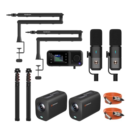 NearStream Camera PodPro Duo kit podcast streaming 4K 2 cam