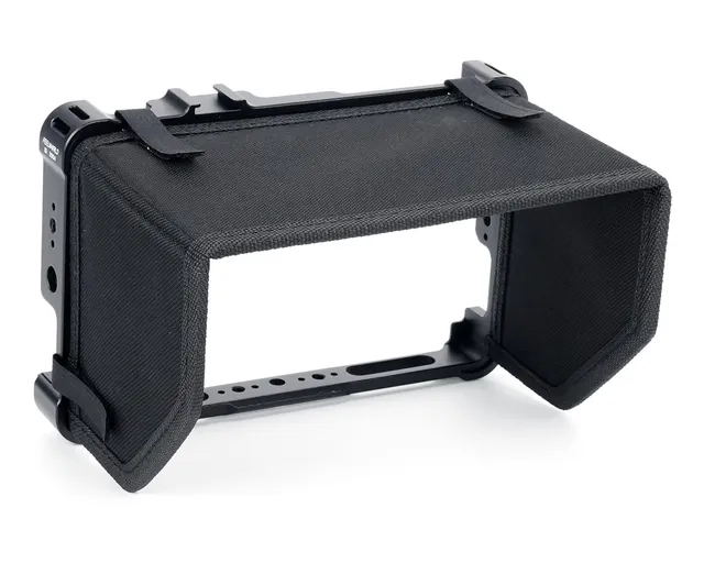 Feelworld cage monitor S7 gabbia alluminio con paraluce
