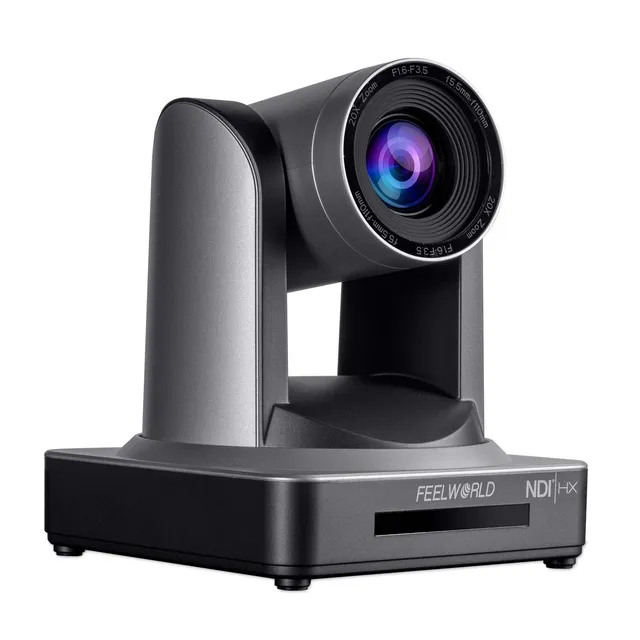 Feelworld NDI20X Telecamera PTZ Live Streaming 20X Zoom PoE