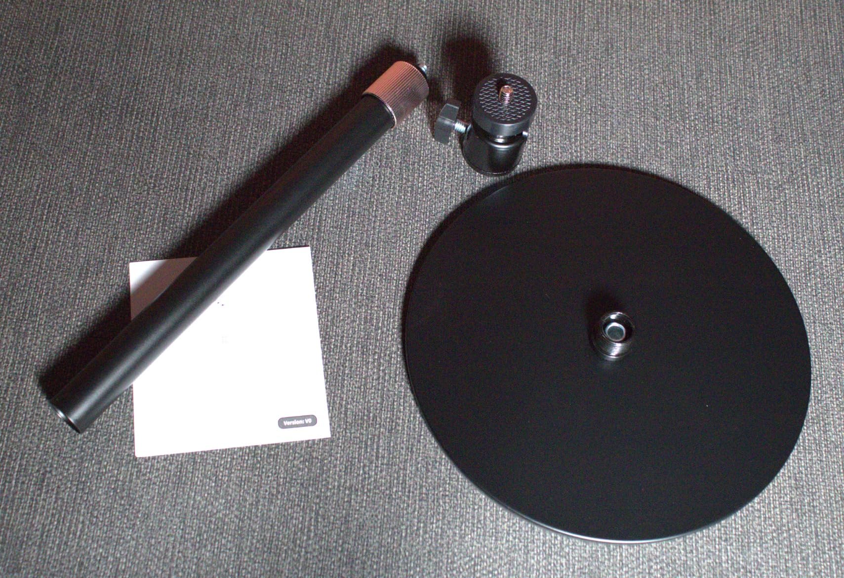 NearStream supporto webcam da tavolo base rotonda 1/4