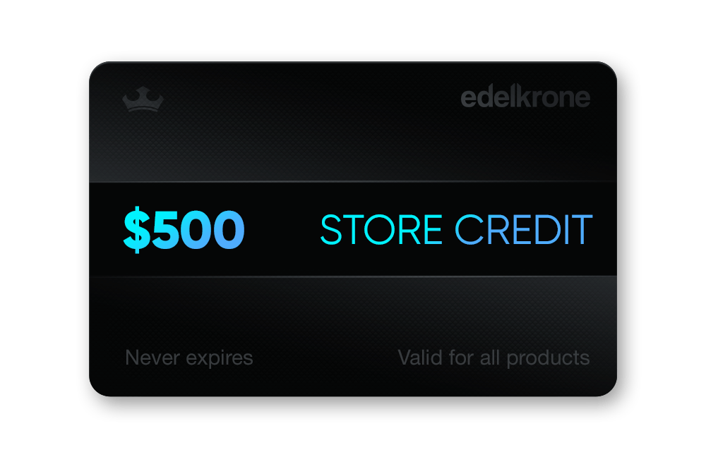 Edelkrone Add-ons Store Credit buono regalo $100 per produzione video