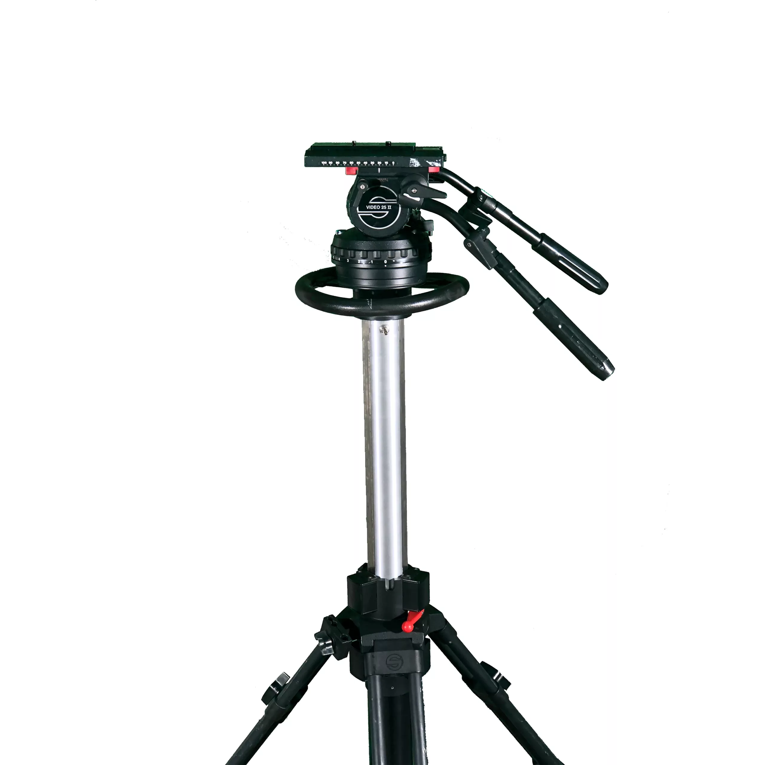 Sachtler CIII S25+ treppiede pneumatico 55kg con testa video