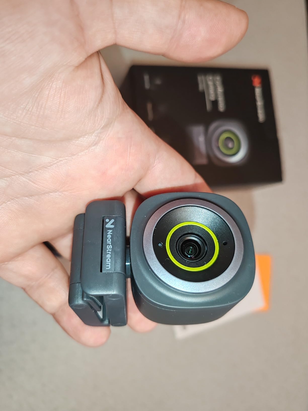 NearStream V08AF Webcam 4K Autofocus con Microfono PC