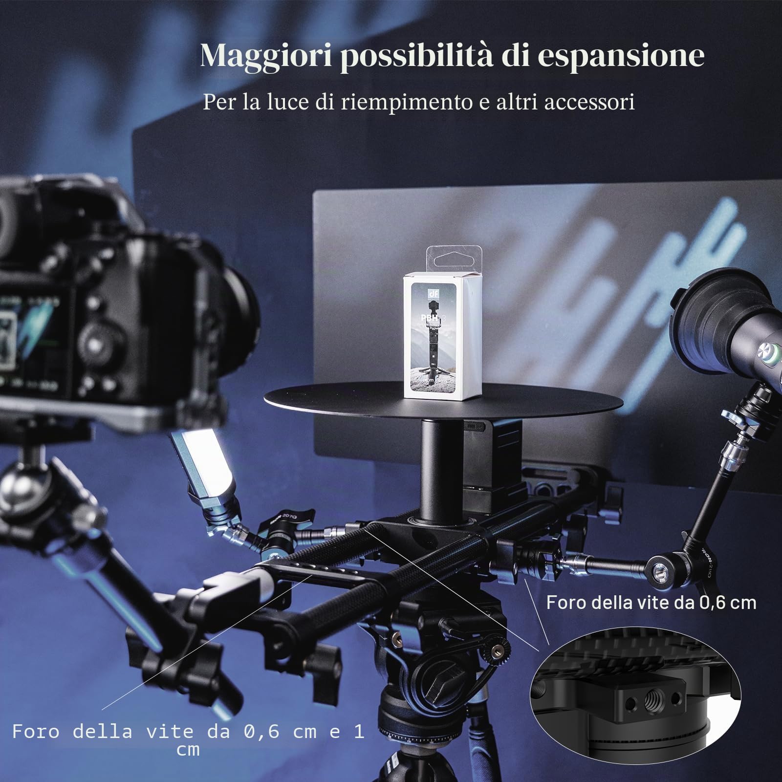 DigitalFoto Photo Booths piattaforma 360 motorizzata app carbonio