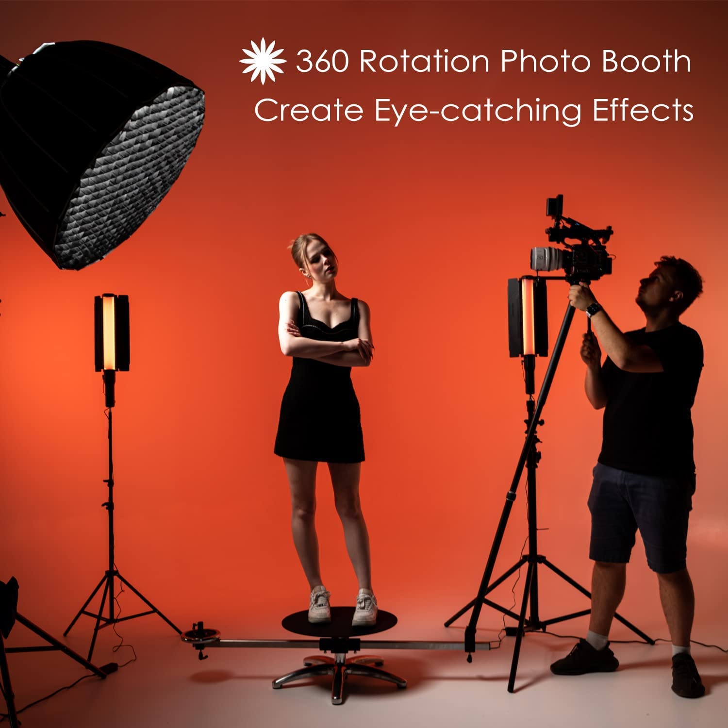 DigitalFoto V360 PRO piattaforma rotante 360 video 200kg