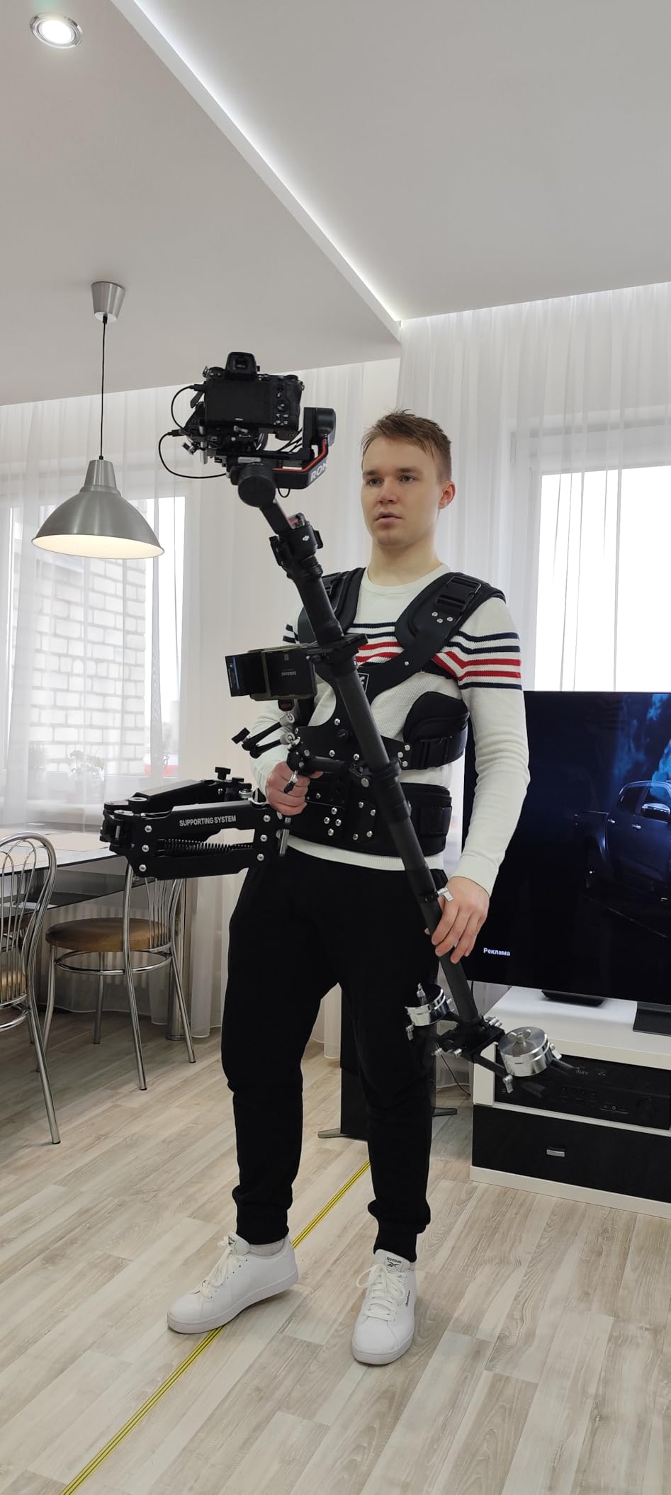 DigitalFoto Thanos Pro II steadycam vest per gimbal DJI