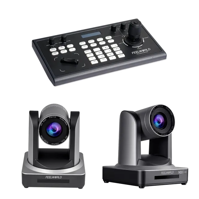Feelworld KBC10 + POE20X + NDI20X Kit Regia PTZ 20X