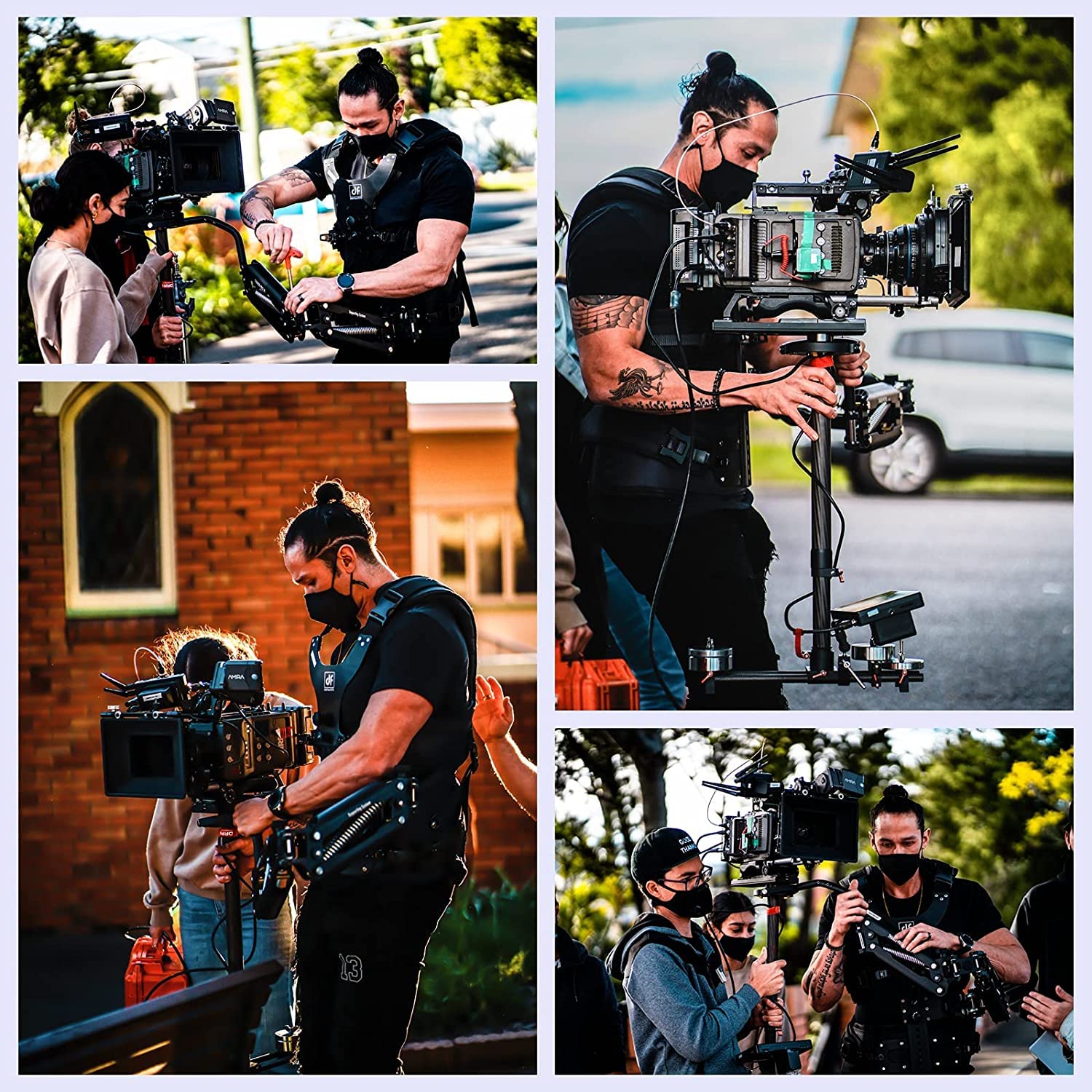 DigitalFoto Thanos-Pro X gilet steadicam 5-18kg V-mount