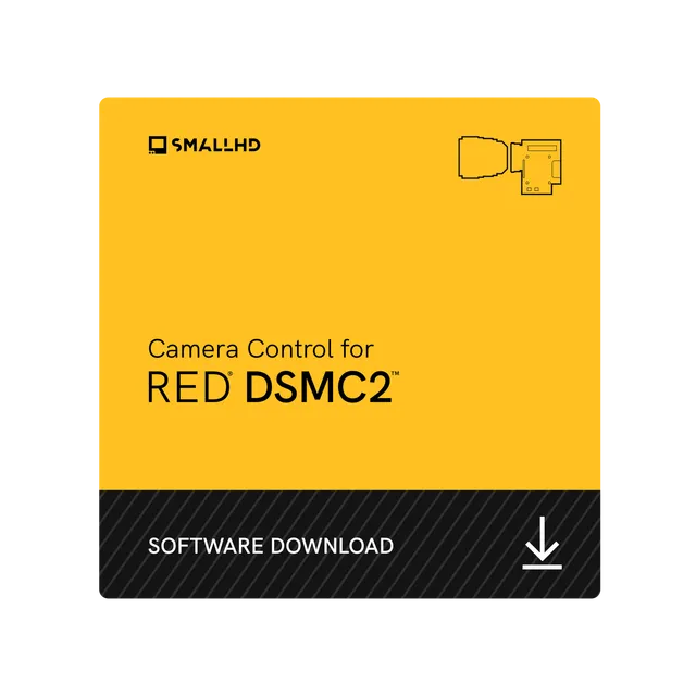 SmallHD Camera Control RED DSMC2 software licenza monitor