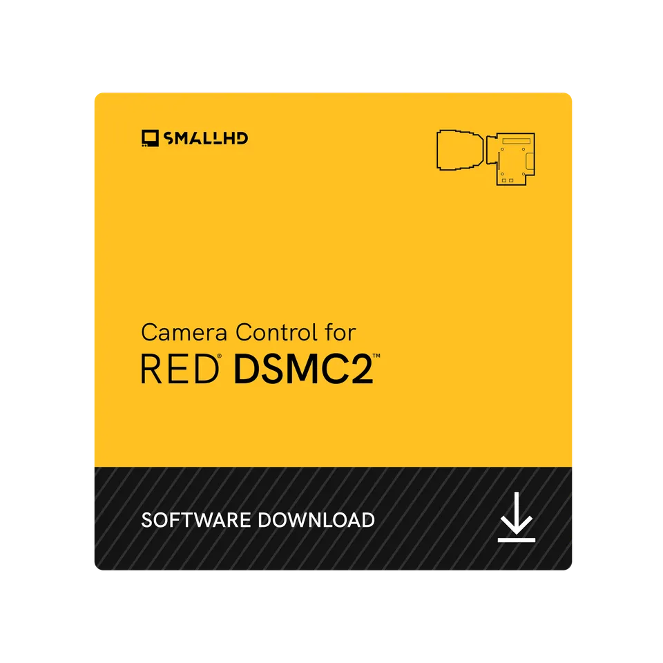 SmallHD Camera Control RED DSMC2 software licenza monitor