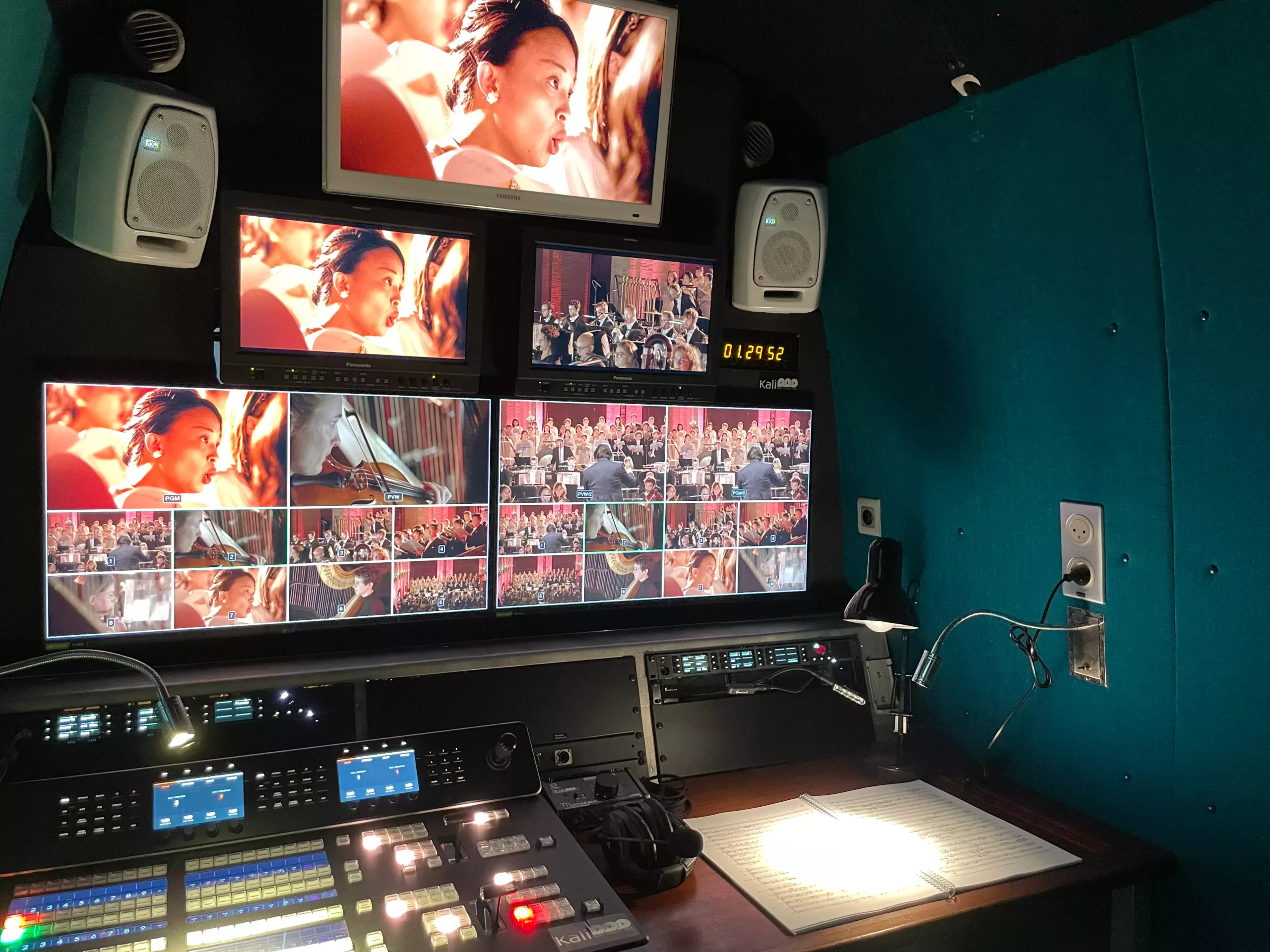 Kalison Régies KV2 regia mobile 12 camere HD/UHD